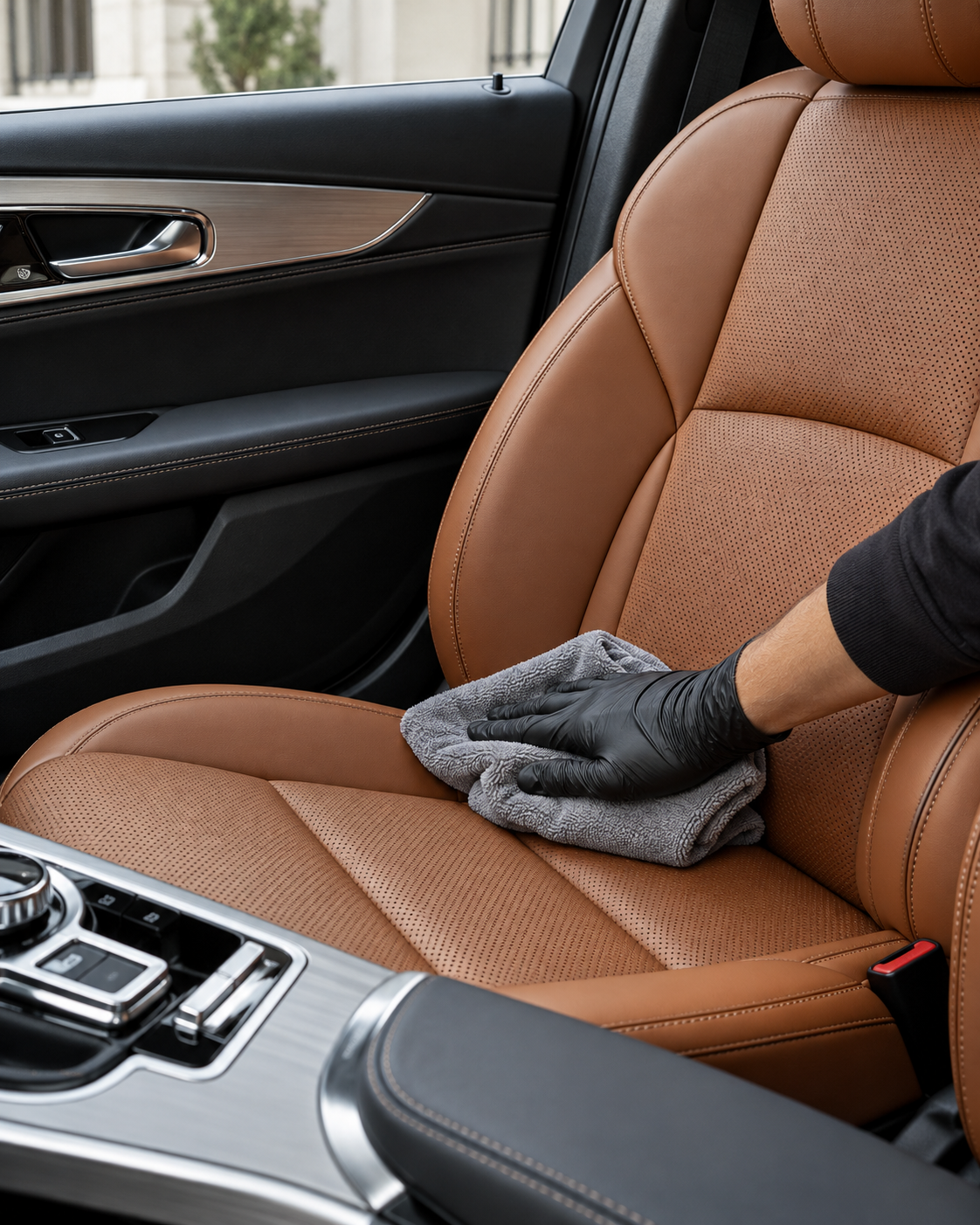 Nettoyage premium d'un intérieur automobile