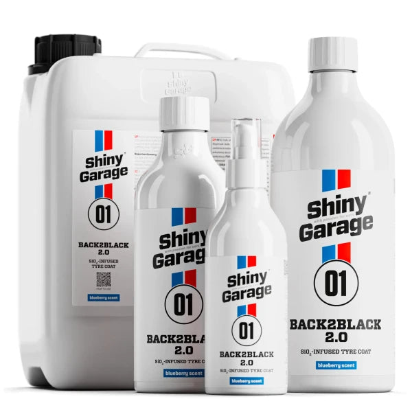 Shiny Garage Back2Black Tyre Coat 2.0 — Protection pneus