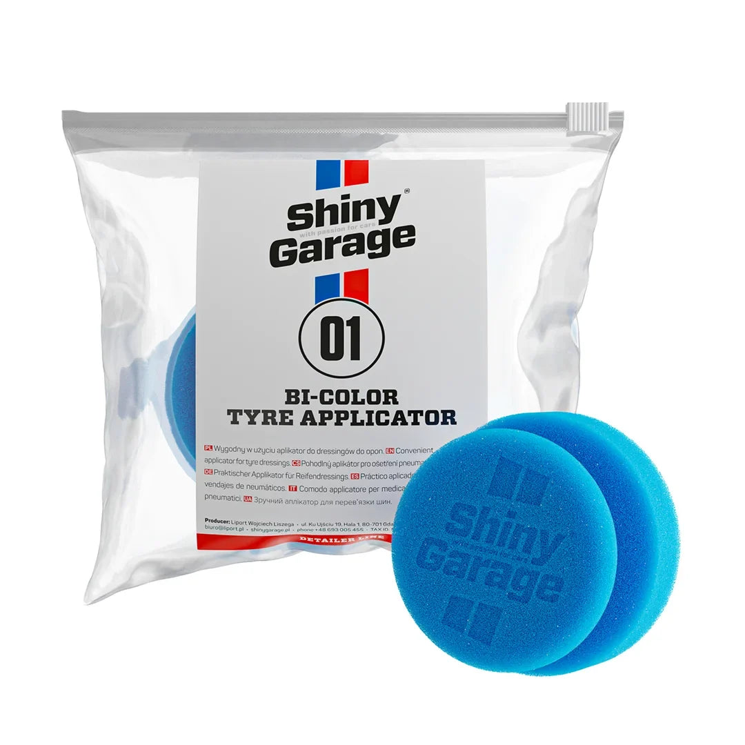 Shiny Garage Bi-Color Tire Applicator — Applicateur pour pneus