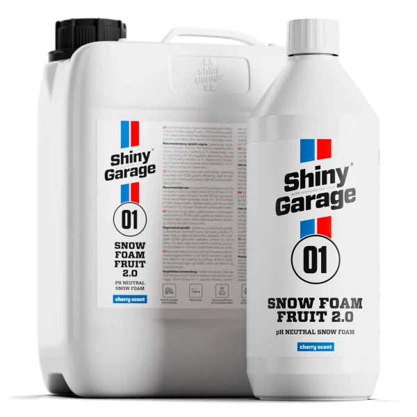 Shiny Garage Snow Foam Fruit 2.0 — Mousse de prélavage