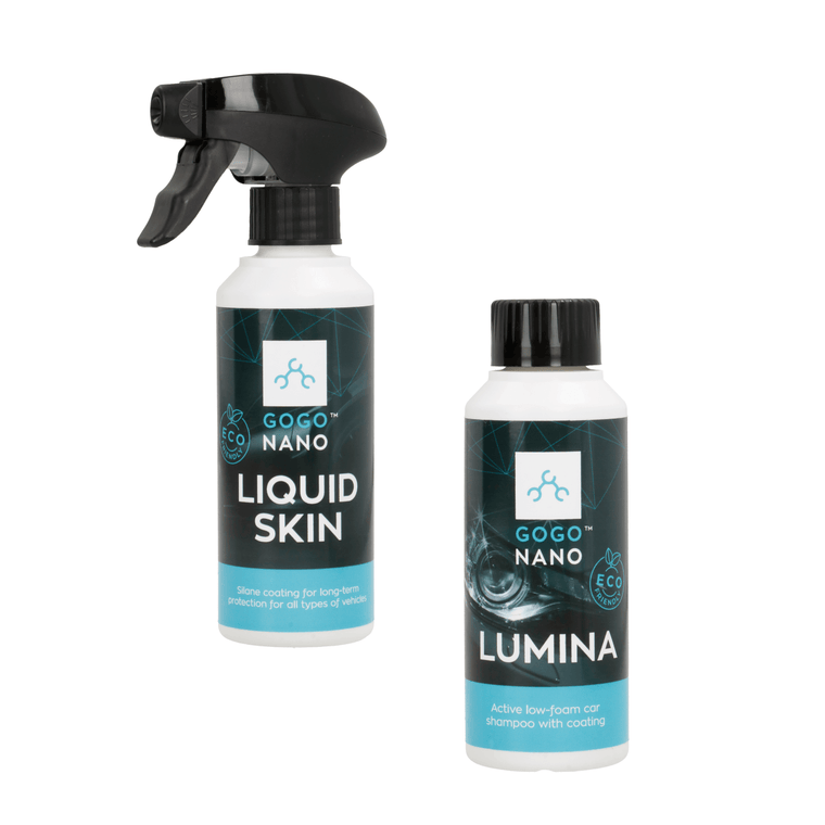 Kit protection carrosserie et shampoing GoGoNano