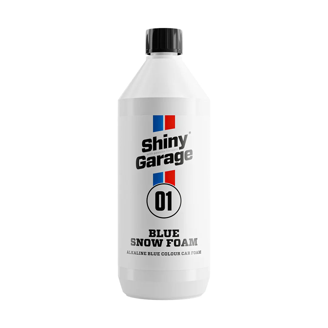 Shiny Garage Blue Snow Foam — Mousse active alcaline