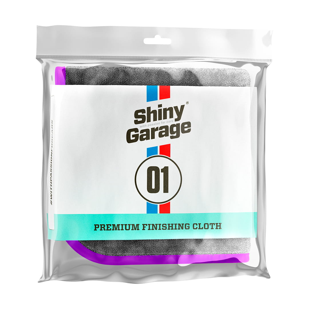 Shiny Garage Premium Finishing Cloth — Microfibre de finition